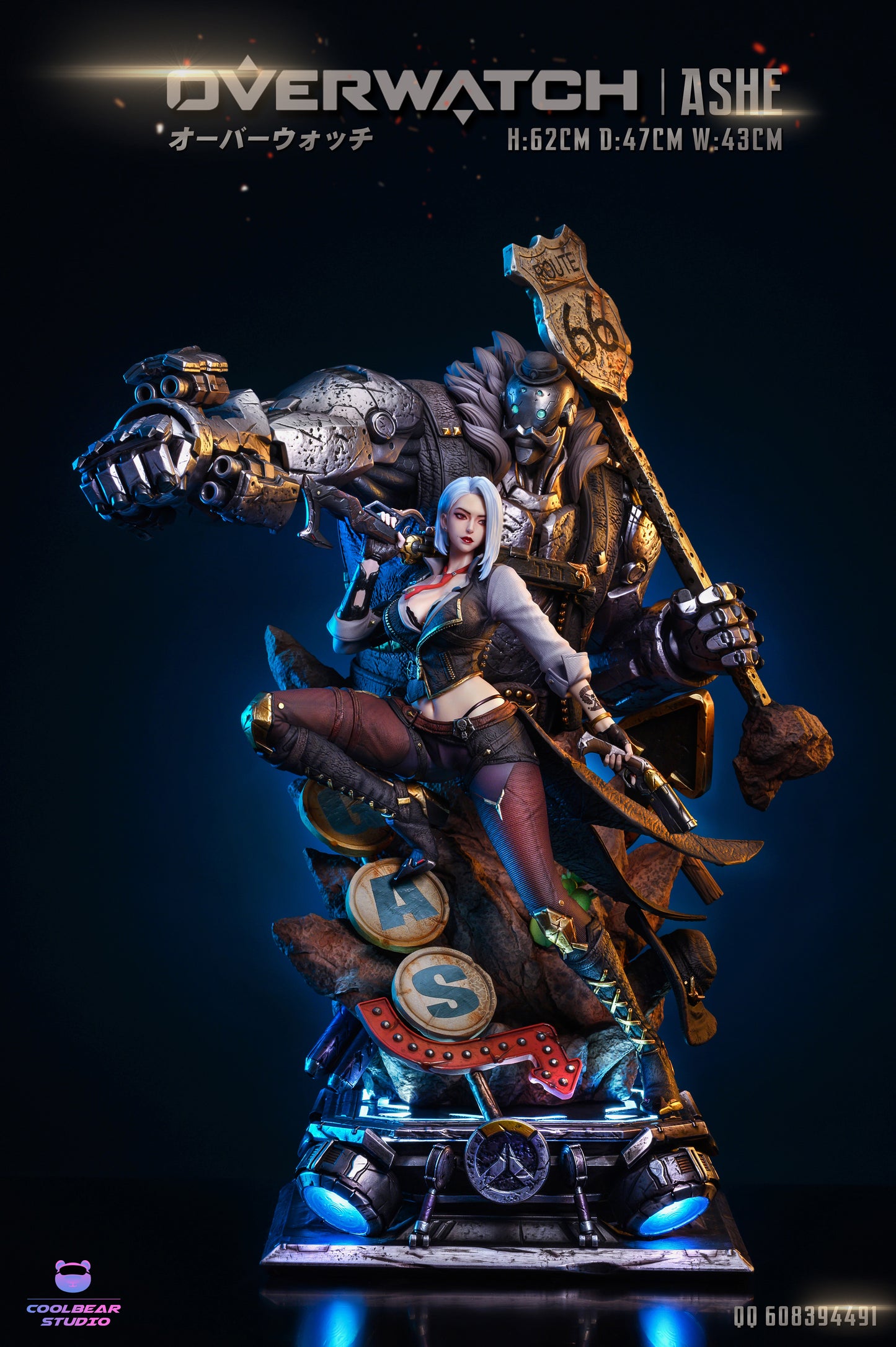 COOLBEAR STUDIO – OVERWATCH: “CALAMITY” ASHE (18+) [PRE-ORDER]