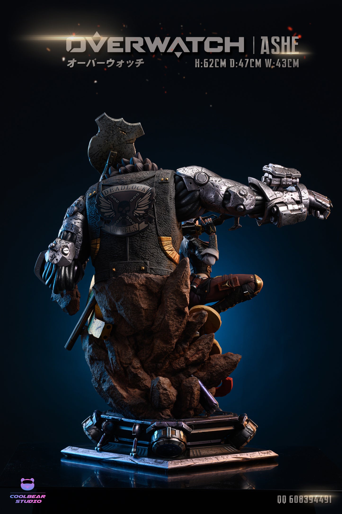 COOLBEAR STUDIO – OVERWATCH: “CALAMITY” ASHE (18+) [PRE-ORDER]