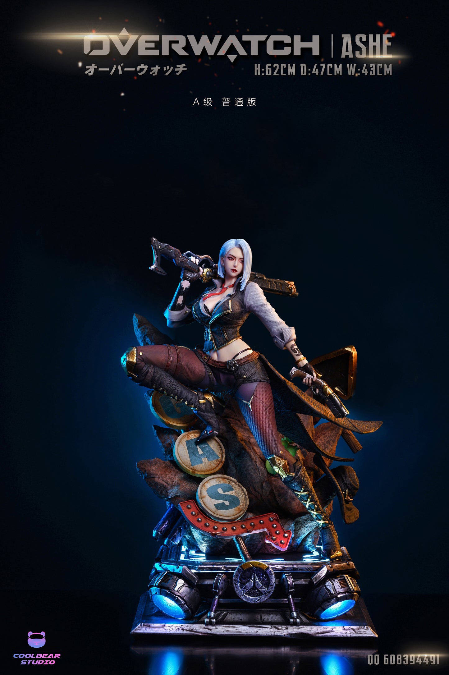 COOLBEAR STUDIO – OVERWATCH: “CALAMITY” ASHE (18+) [PRE-ORDER]