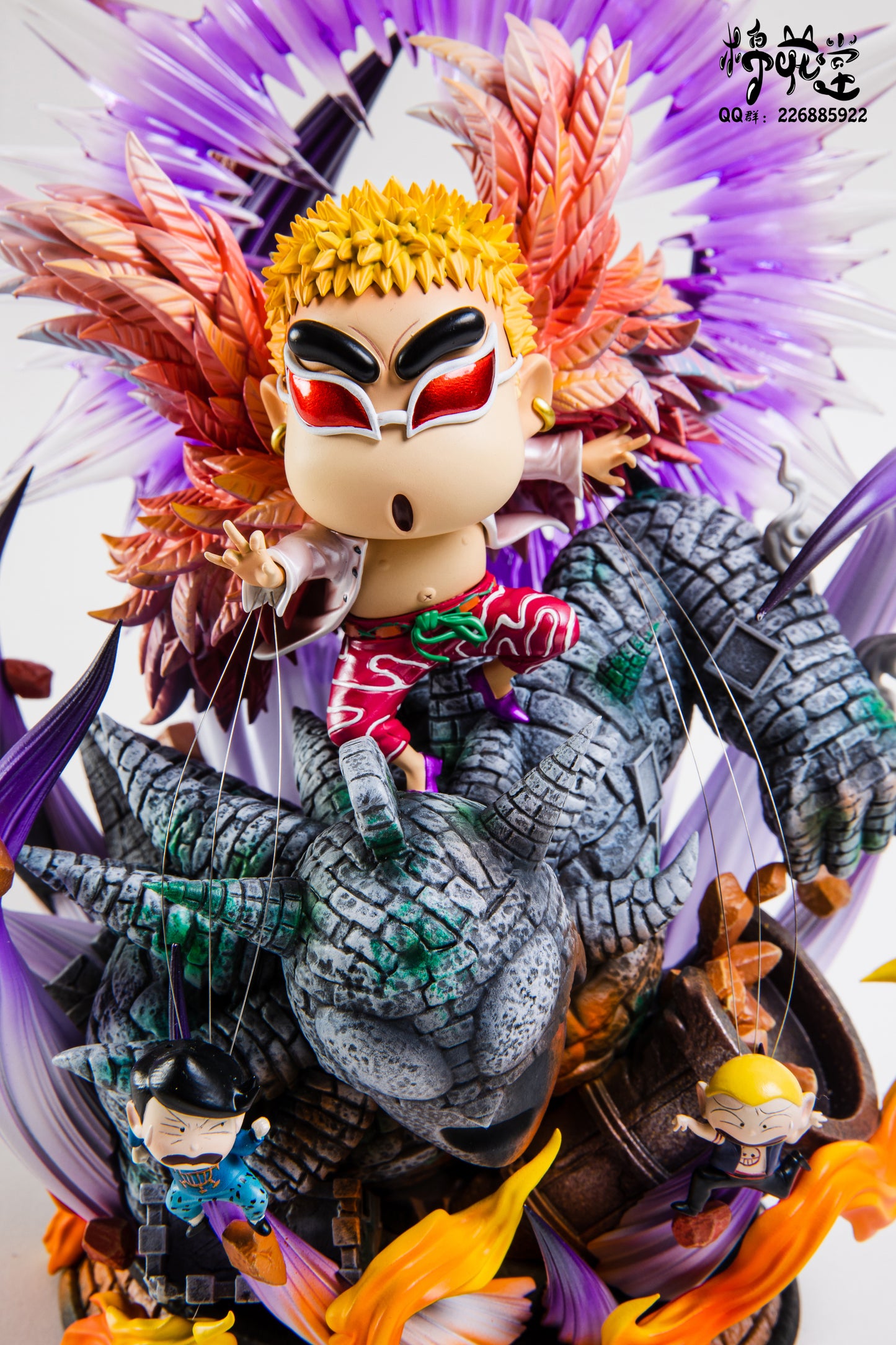 COTTON CANDY STUDIO – ONE PIECE: SHIN-CHAN SERIES, SEVEN WARLORDS DOFLAMINGO [IN STOCK]