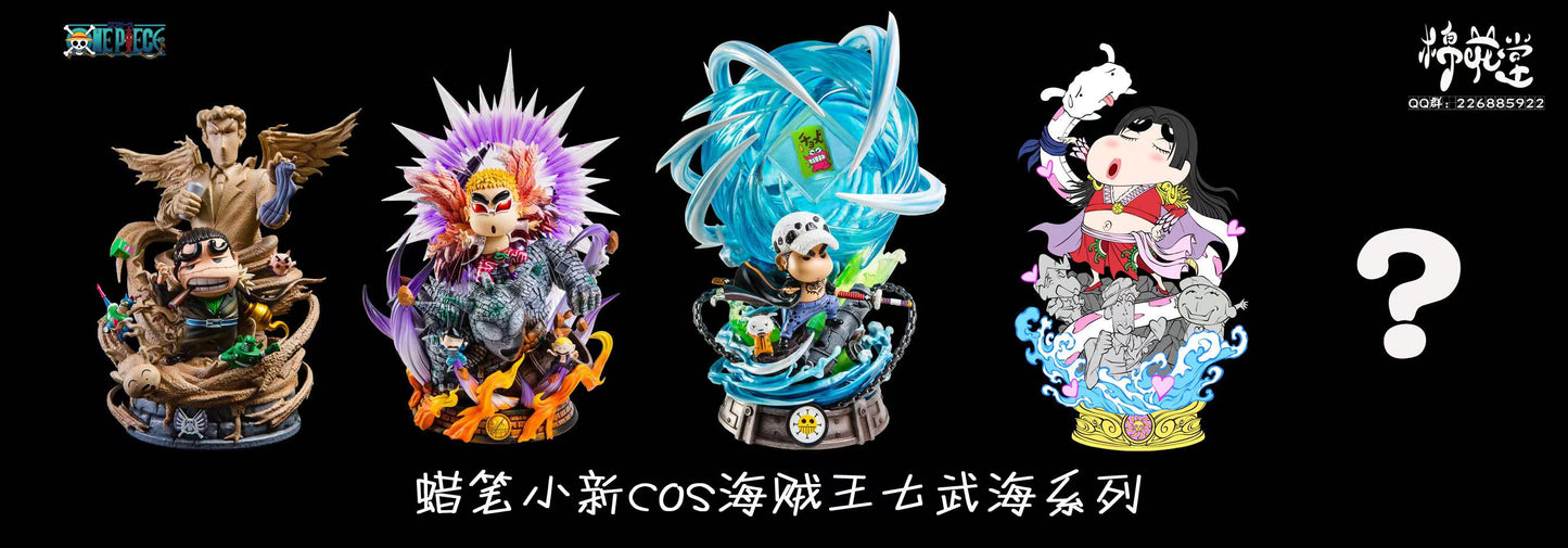 COTTON CANDY STUDIO – ONE PIECE: SHIN-CHAN SERIES, SEVEN WARLORDS TRAFALGAR D. WATER LAW [IN STOCK]