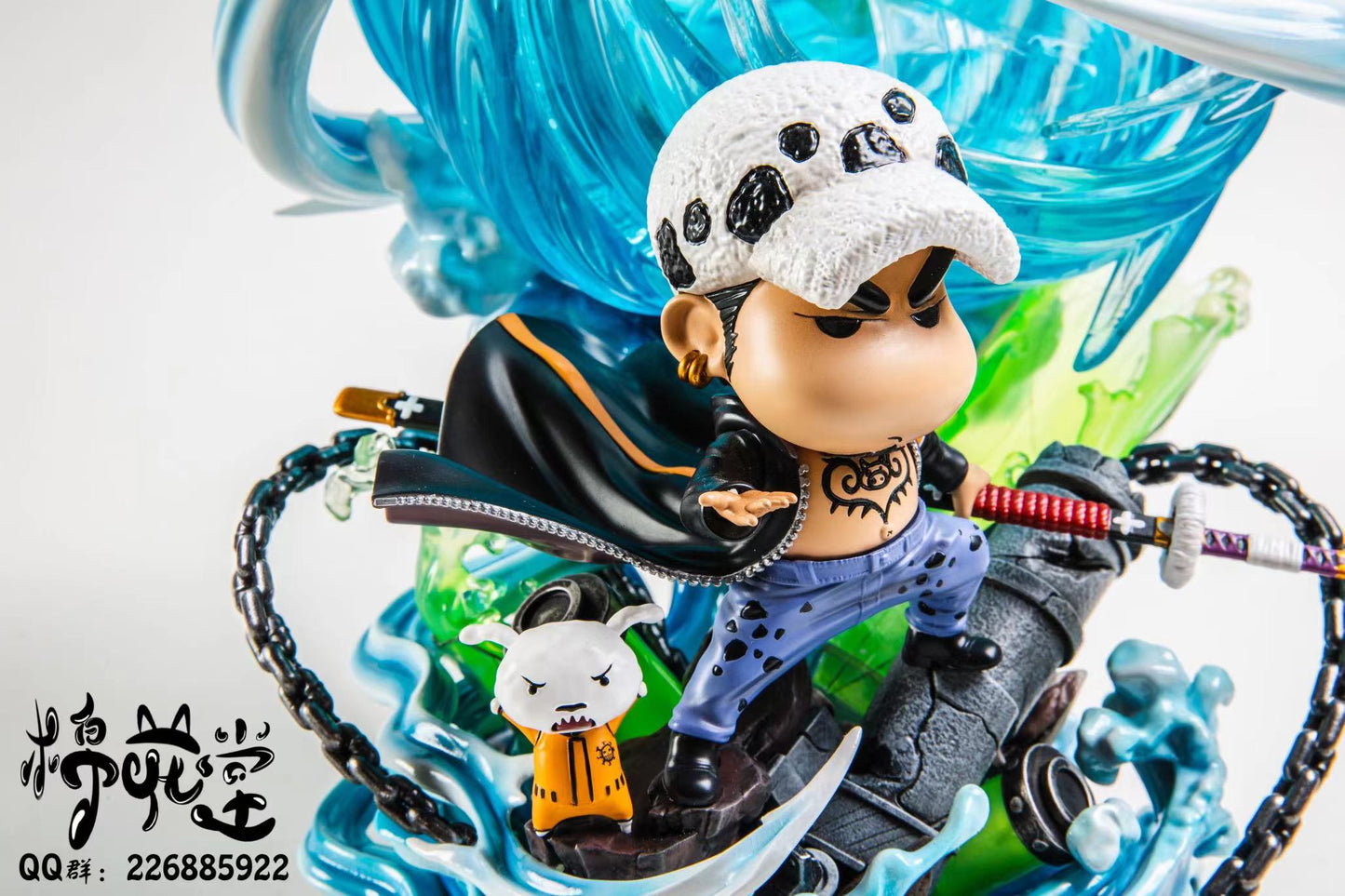 COTTON CANDY STUDIO – ONE PIECE: SHIN-CHAN SERIES, SEVEN WARLORDS TRAFALGAR D. WATER LAW [IN STOCK]