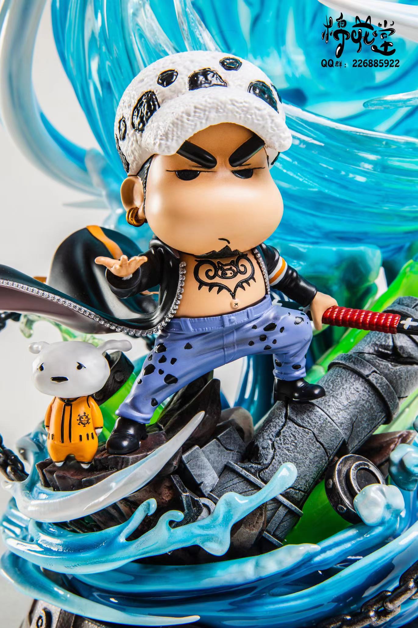 COTTON CANDY STUDIO – ONE PIECE: SHIN-CHAN SERIES, SEVEN WARLORDS TRAFALGAR D. WATER LAW [IN STOCK]