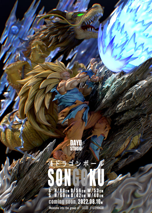 DAYU STUDIO – DRAGON BALL Z: SUPER SAIYAN 3 GOKU [IN STOCK]