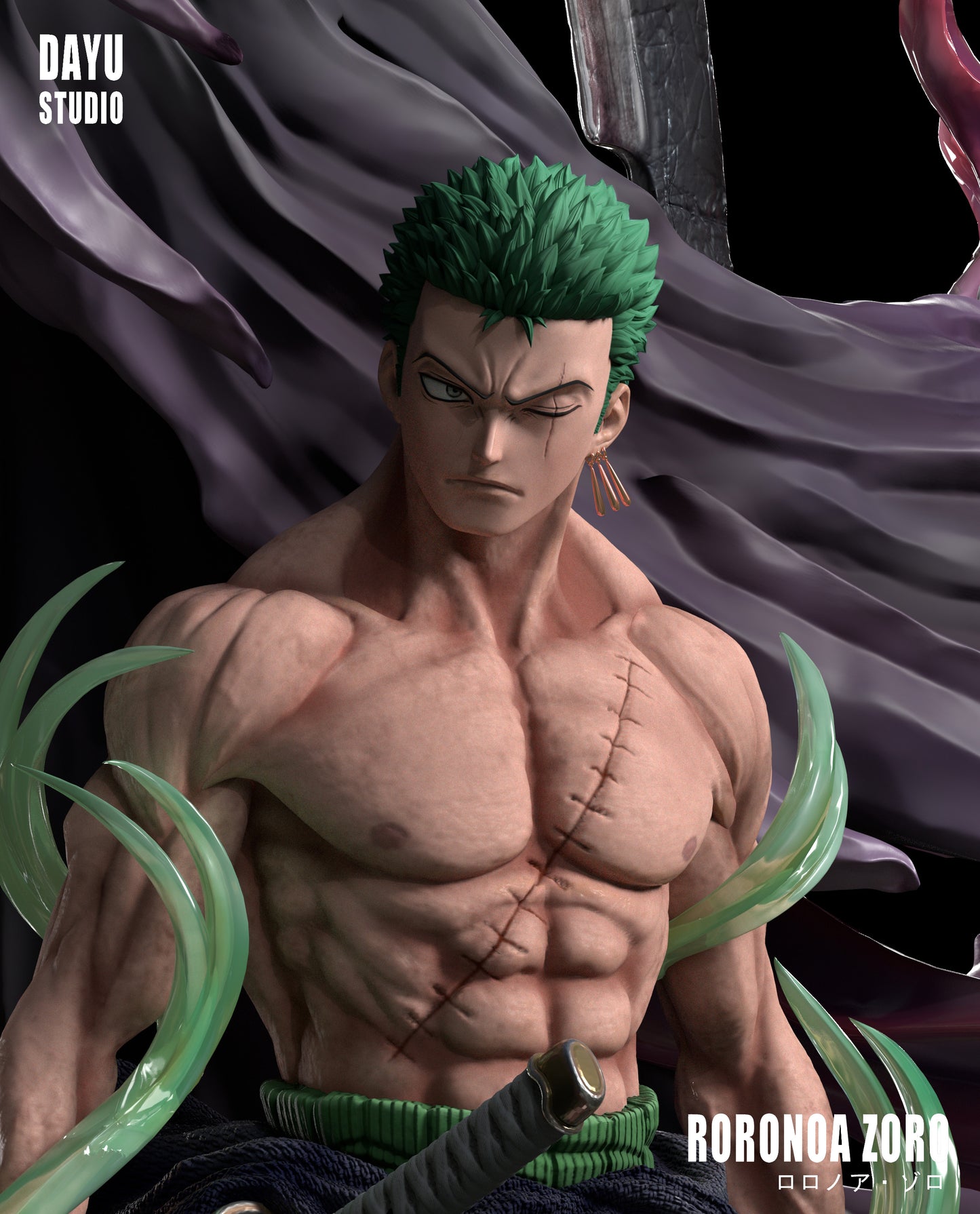 DAYU STUDIO – ONE PIECE: MONSTER TRIO, RORONOA ZORO [SOLD OUT]