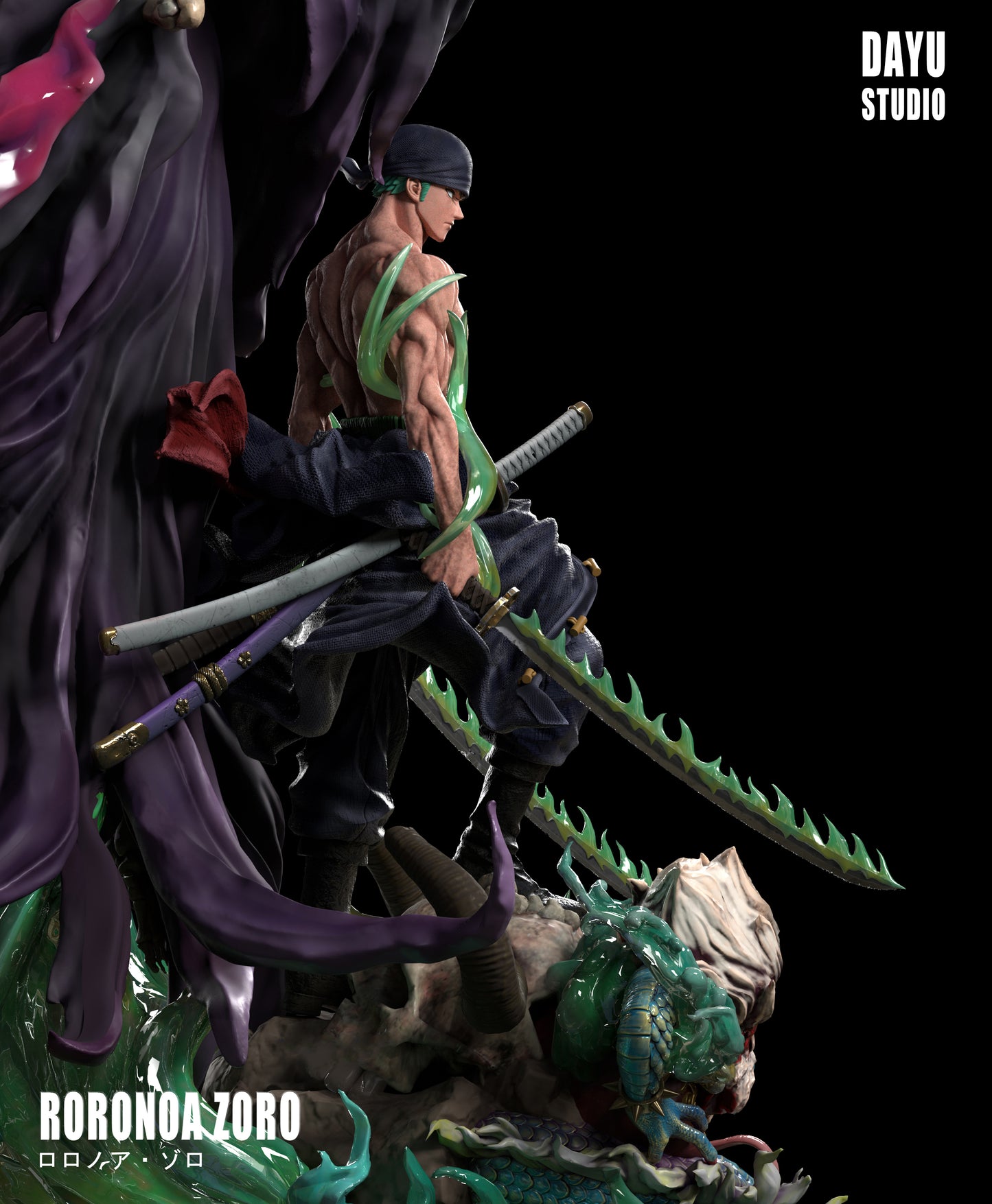 DAYU STUDIO – ONE PIECE: MONSTER TRIO, RORONOA ZORO [SOLD OUT]