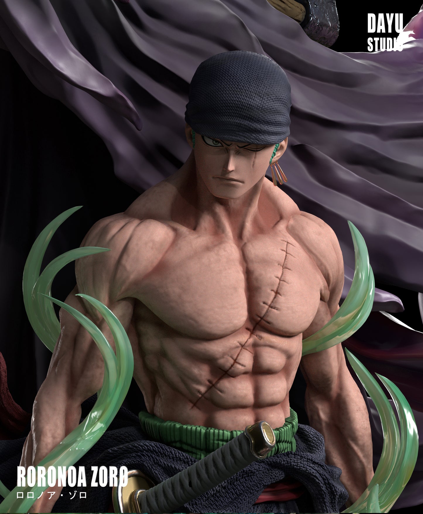 DAYU STUDIO – ONE PIECE: MONSTER TRIO, RORONOA ZORO [SOLD OUT]