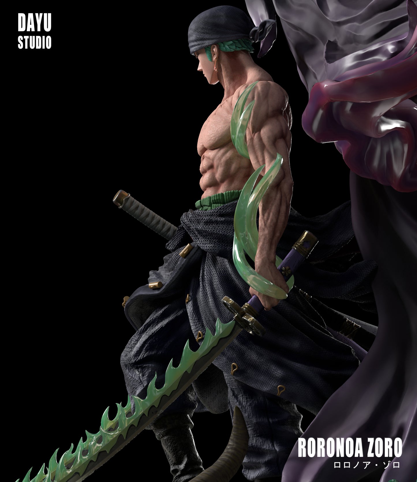 DAYU STUDIO – ONE PIECE: MONSTER TRIO, RORONOA ZORO [SOLD OUT]