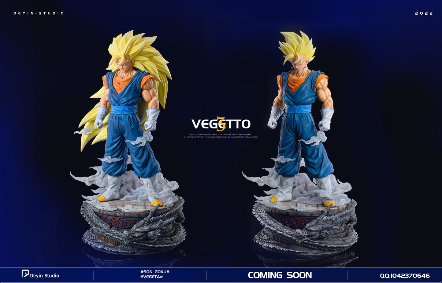 DEYIN STUDIO – DRAGON BALL Z: SUPER SAIYAN 3 VEGETTO [SOLD OUT]