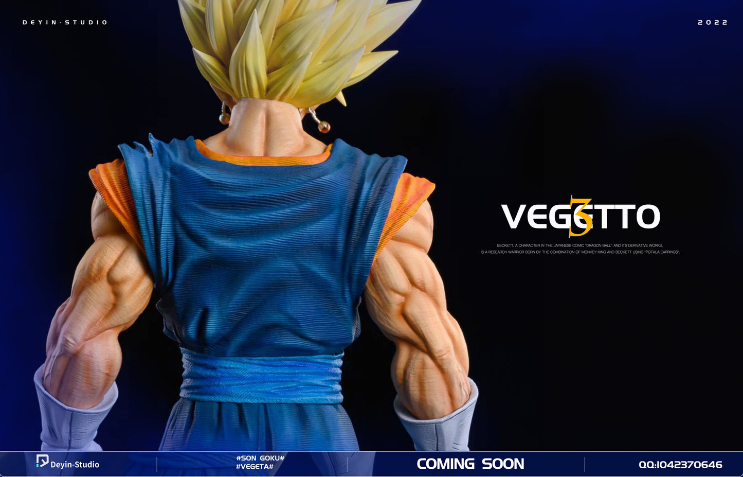DEYIN STUDIO – DRAGON BALL Z: SUPER SAIYAN 3 VEGETTO [SOLD OUT]