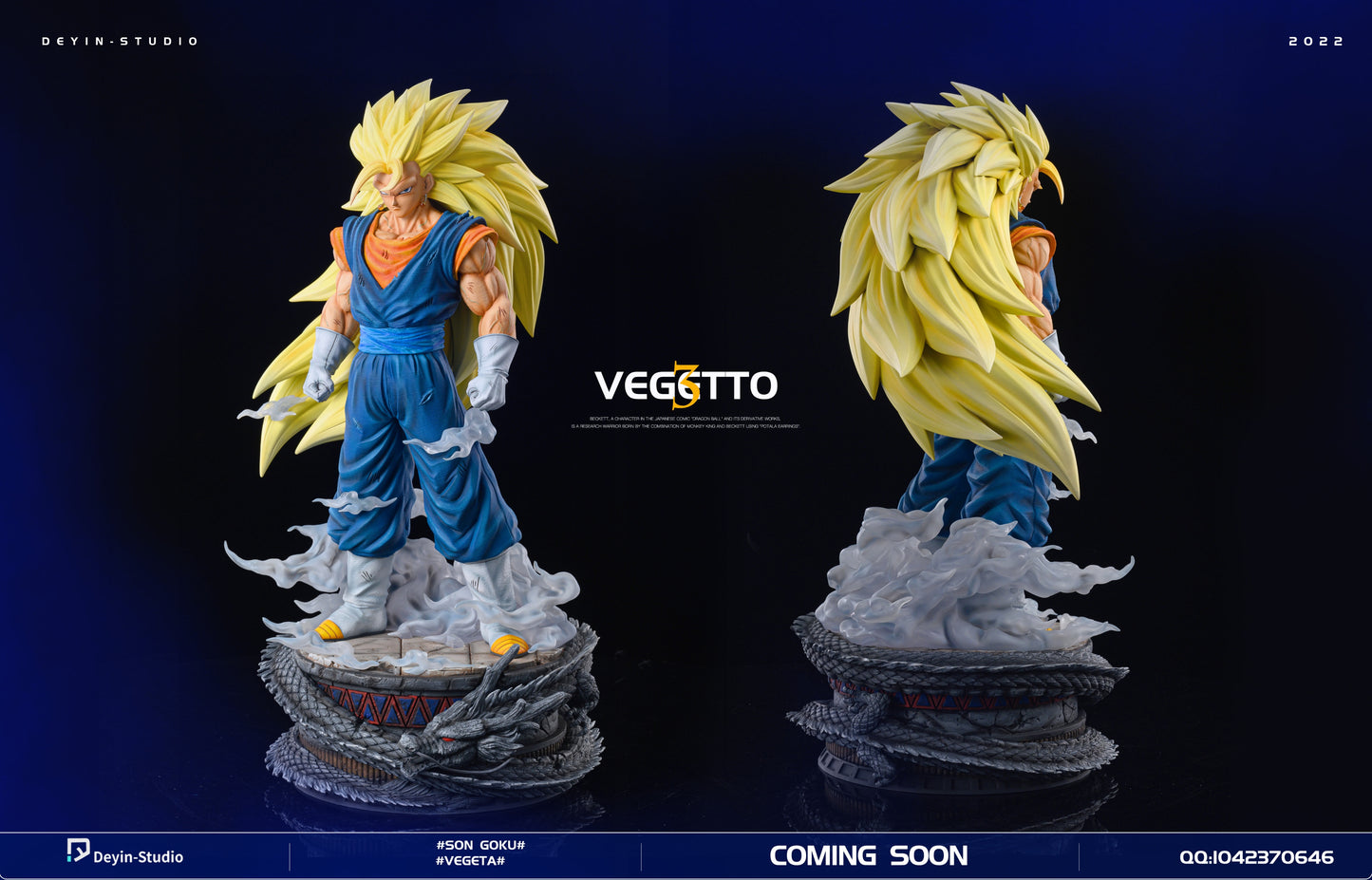 DEYIN STUDIO – DRAGON BALL Z: SUPER SAIYAN 3 VEGETTO [SOLD OUT]