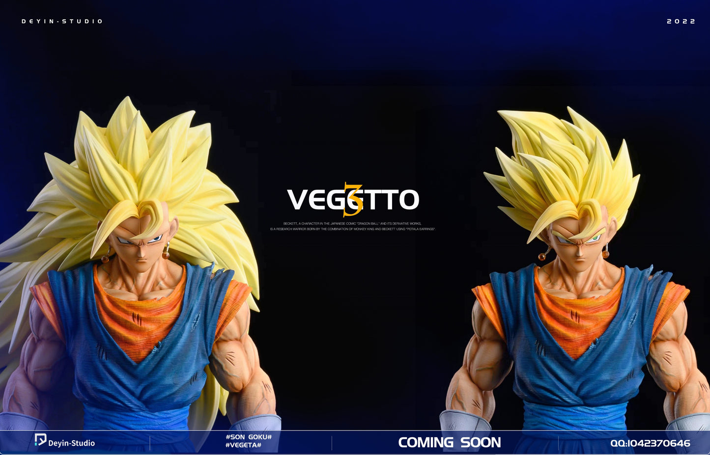 DEYIN STUDIO – DRAGON BALL Z: SUPER SAIYAN 3 VEGETTO [SOLD OUT]