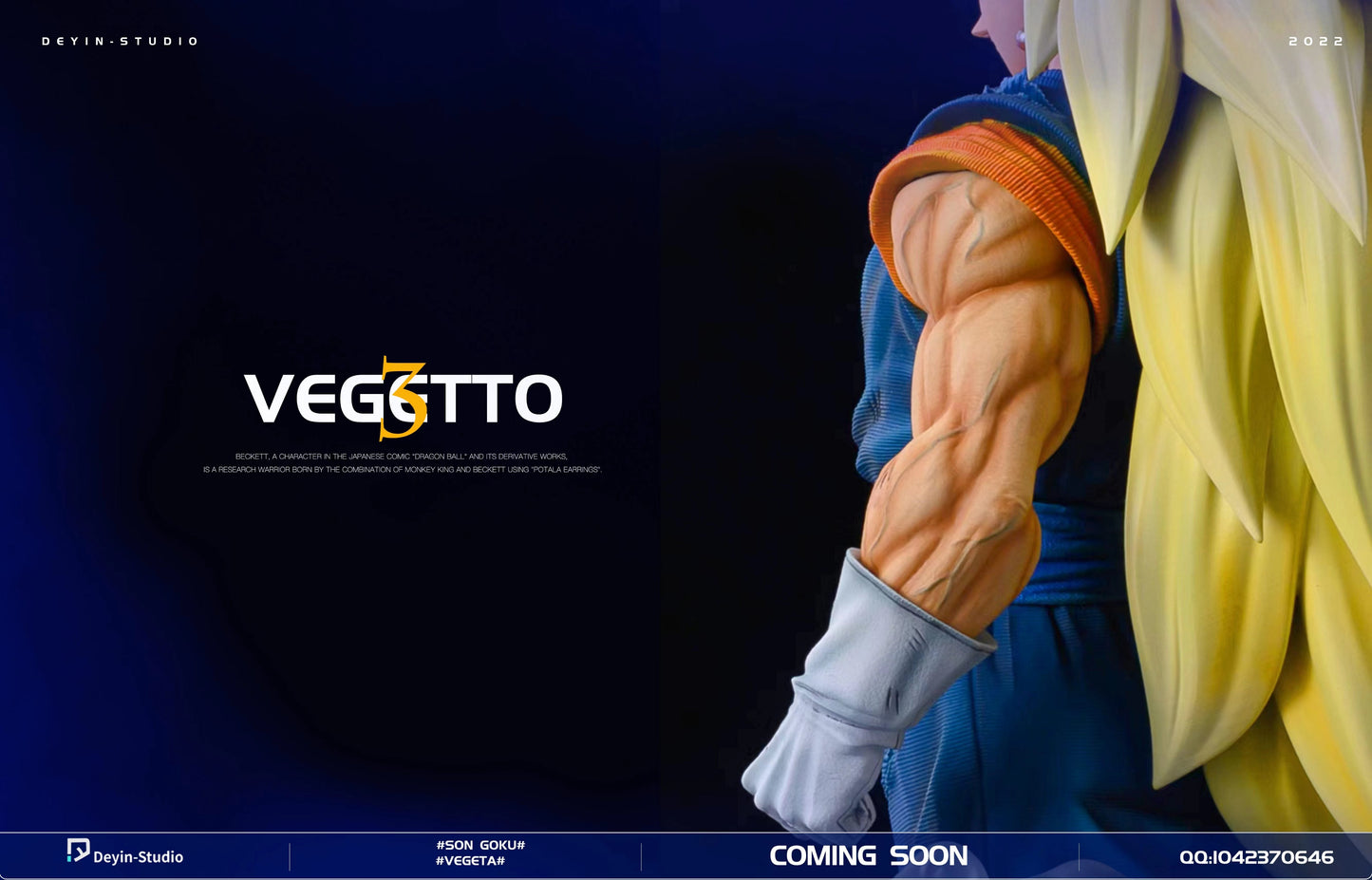DEYIN STUDIO – DRAGON BALL Z: SUPER SAIYAN 3 VEGETTO [SOLD OUT]