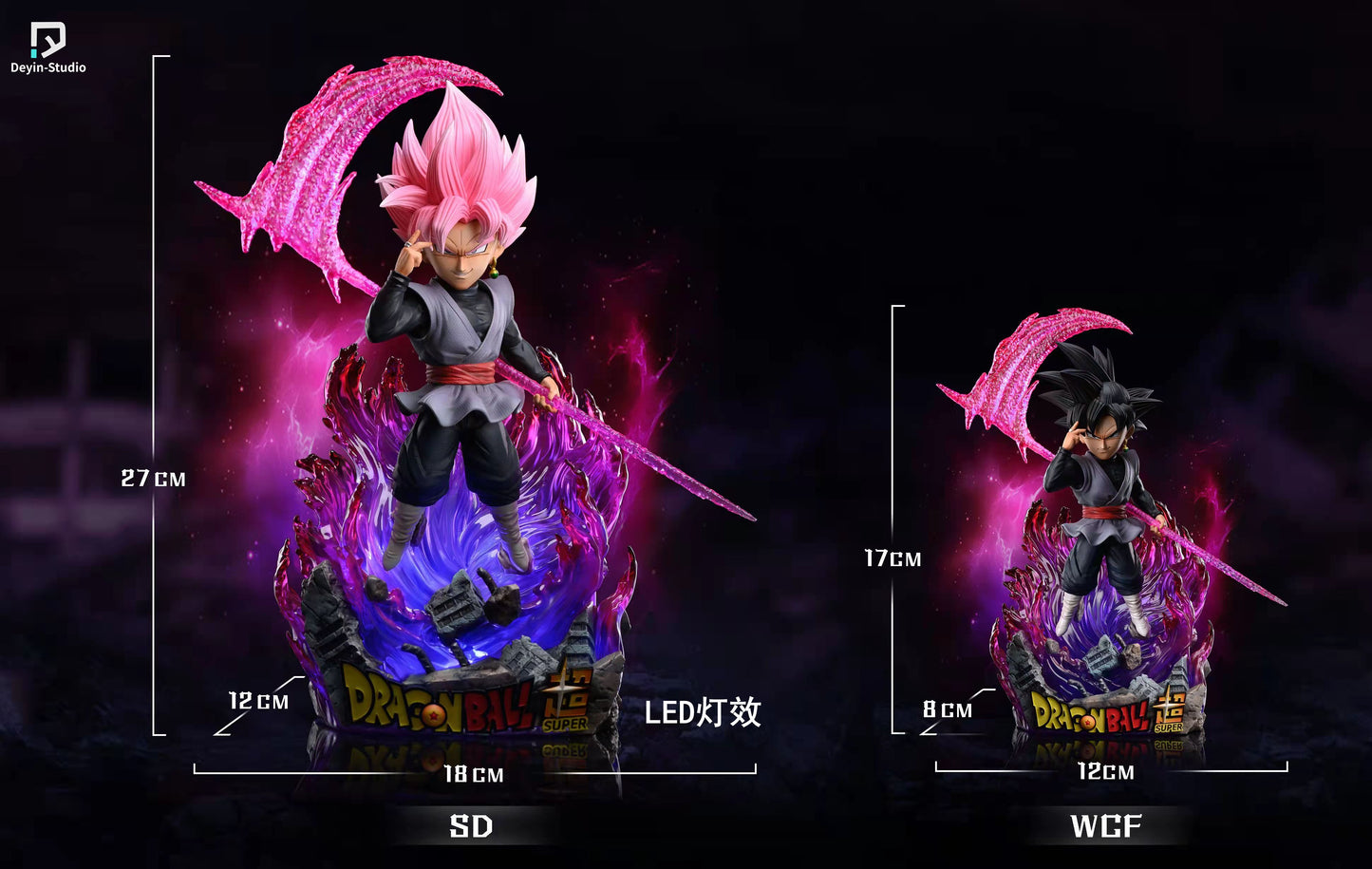 DEYIN STUDIO – DRAGON BALL Z: STRONGEST WARRIOR SERIES 5. SUPER SAIYAN ROSE GOKU BLACK [SOLD OUT]