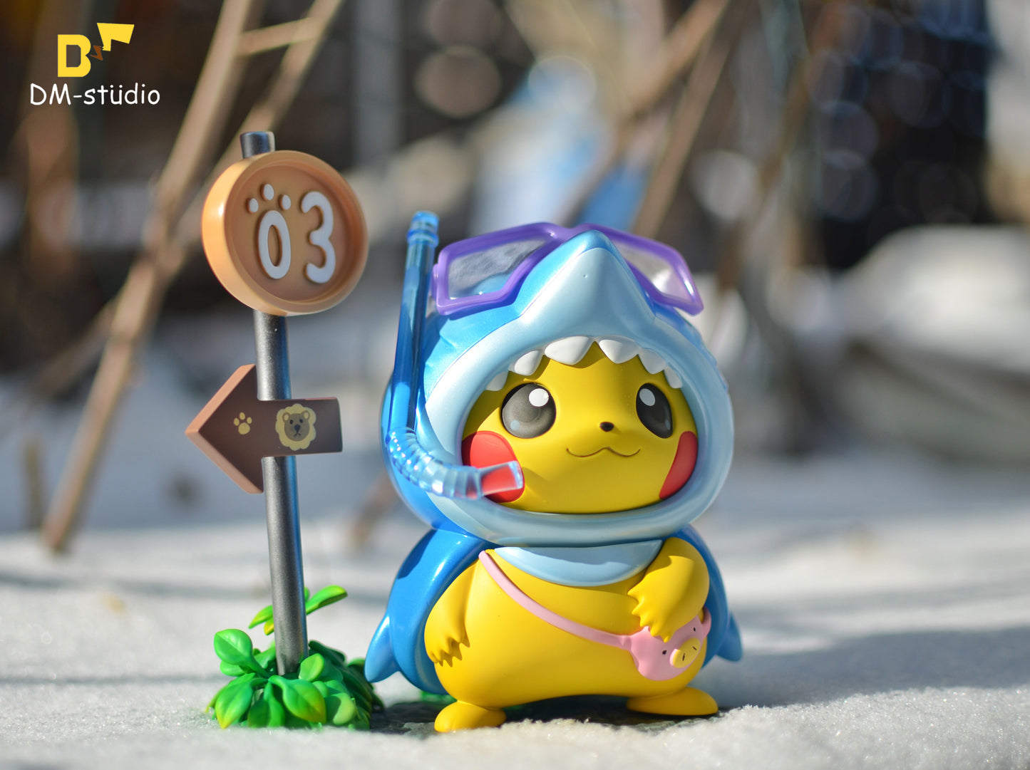 DM STUDIO – POKEMON: ANIMAL COSPLAY SERIES, SHARK COSPLAY PIKACHU [SOLD OUT]