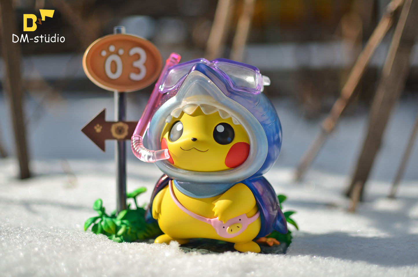 DM STUDIO – POKEMON: ANIMAL COSPLAY SERIES, SHARK COSPLAY PIKACHU [SOLD OUT]