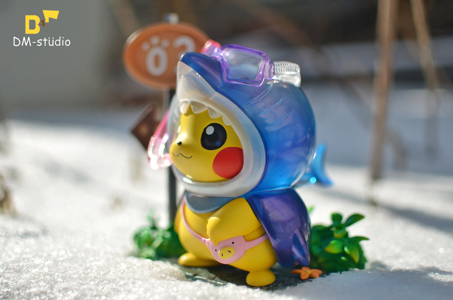 DM STUDIO – POKEMON: ANIMAL COSPLAY SERIES, SHARK COSPLAY PIKACHU [SOLD OUT]