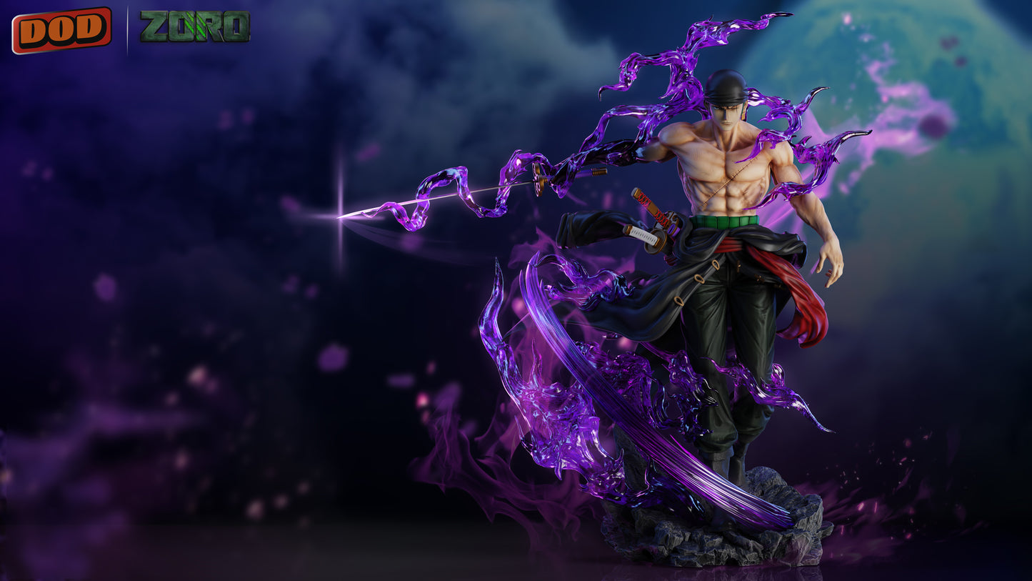 DOD x ZORO STUDIO – ONE PIECE: ZORO SERIES 3. SWORD WIELDING ZORO [SOLD OUT]