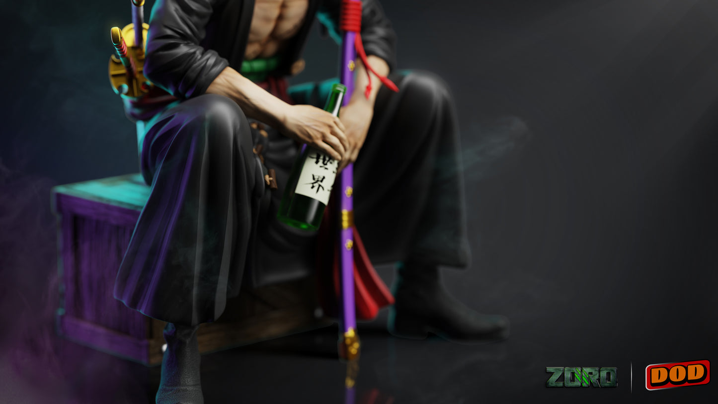 DOD x ZORO STUDIO – ONE PIECE: ZORO SERIES 2. SITTING ZORO [SOLD OUT]