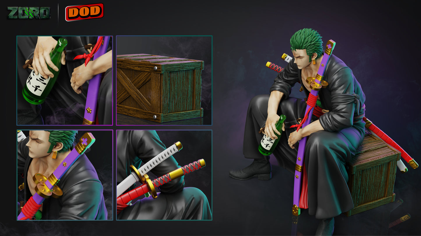DOD x ZORO STUDIO – ONE PIECE: ZORO SERIES 2. SITTING ZORO [SOLD OUT]