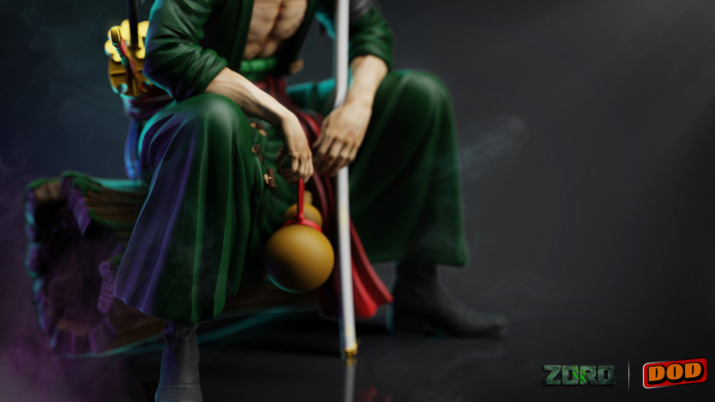 DOD x ZORO STUDIO – ONE PIECE: ZORO SERIES 2. SITTING ZORO [SOLD OUT]