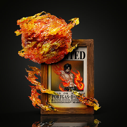 DOD x GOD STUDIO – ONE PIECE: WANTED POSTER WOODEN BOX SERIES, ACE [DISCONTINUED]