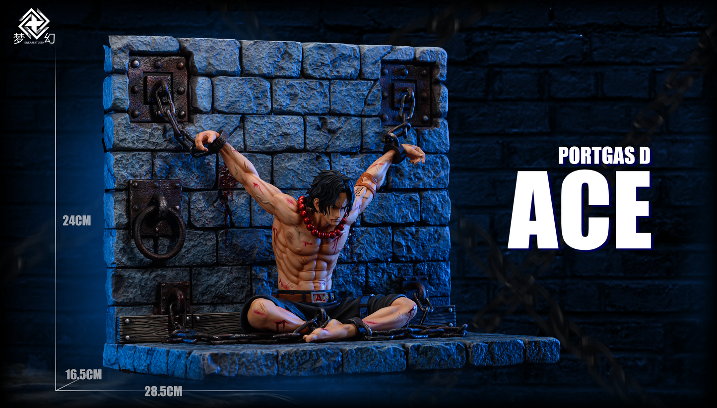 DREAM STUDIO – ONE PIECE: IMPEL DOWN PRISON SERIES 1. ACE [IN STOCK]