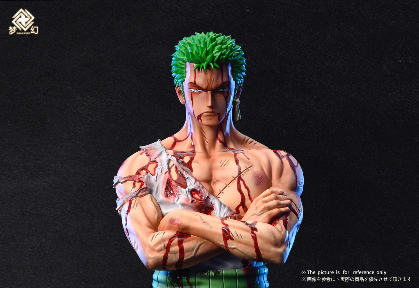 DREAM STUDIO – ONE PIECE: MONSTER TRIO ICONIC SCENE SERIES 1. BLOODY ZORO [SOLD OUT]