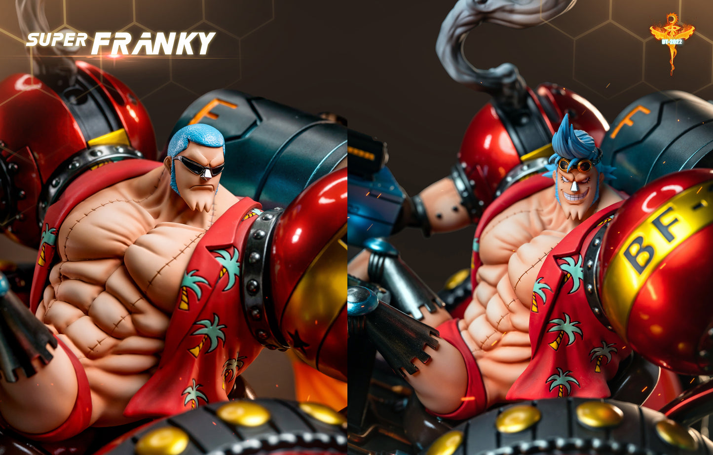 DT STUDIO – ONE PIECE: BF-37 ARMOURED FRANKY AND BLACK RHINO FR-U IV [SOLD OUT]