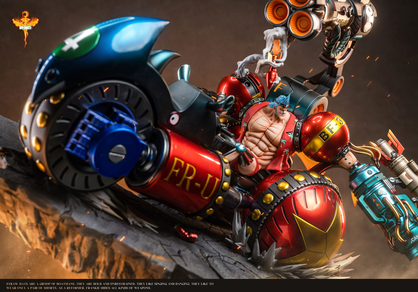 DT STUDIO – ONE PIECE: BF-37 ARMOURED FRANKY AND BLACK RHINO FR-U IV [SOLD OUT]