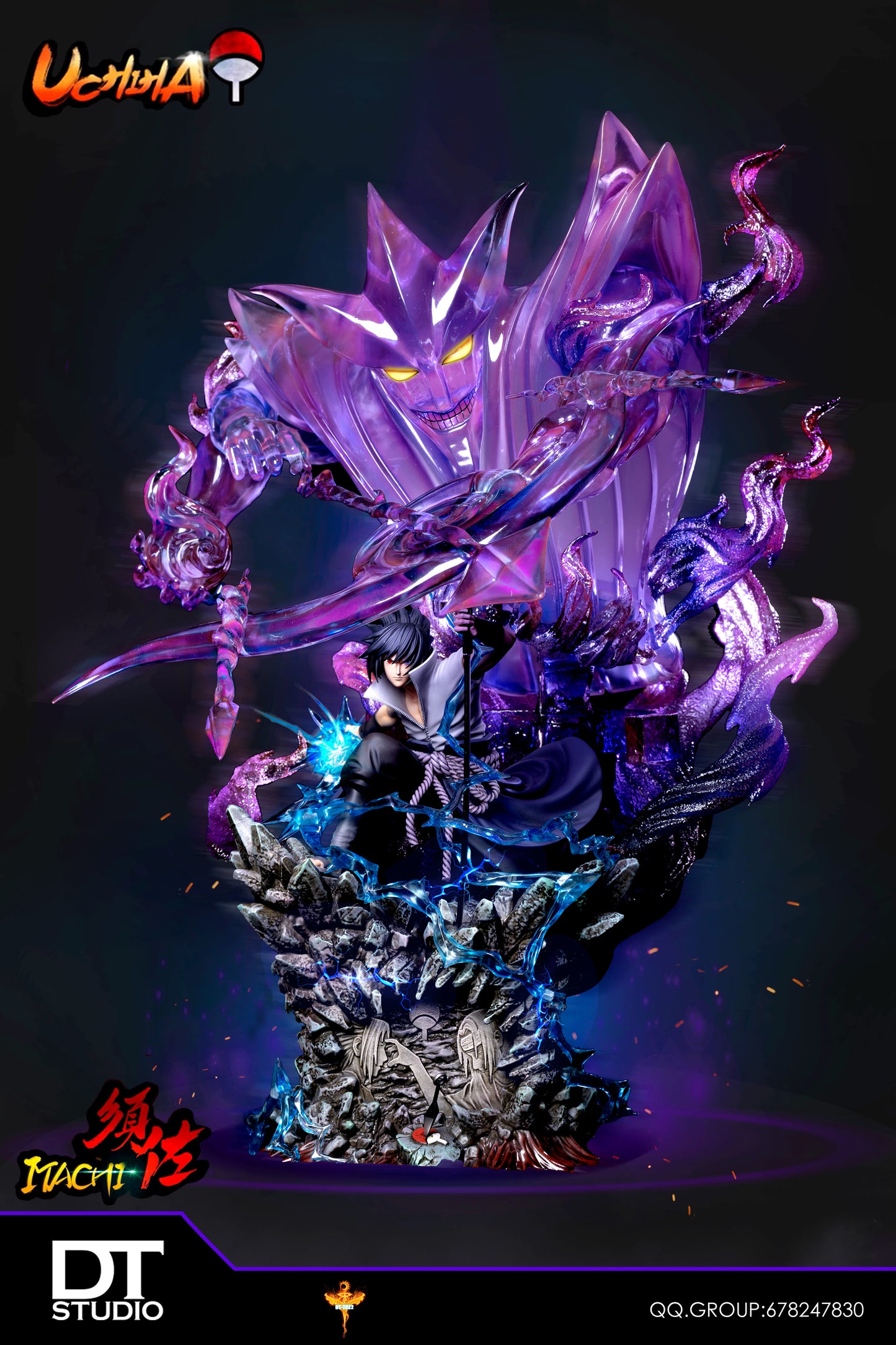 DT STUDIO – NARUTO: SASUKE UCHIHA SECOND FORM SUSANOO [IN STOCK]
