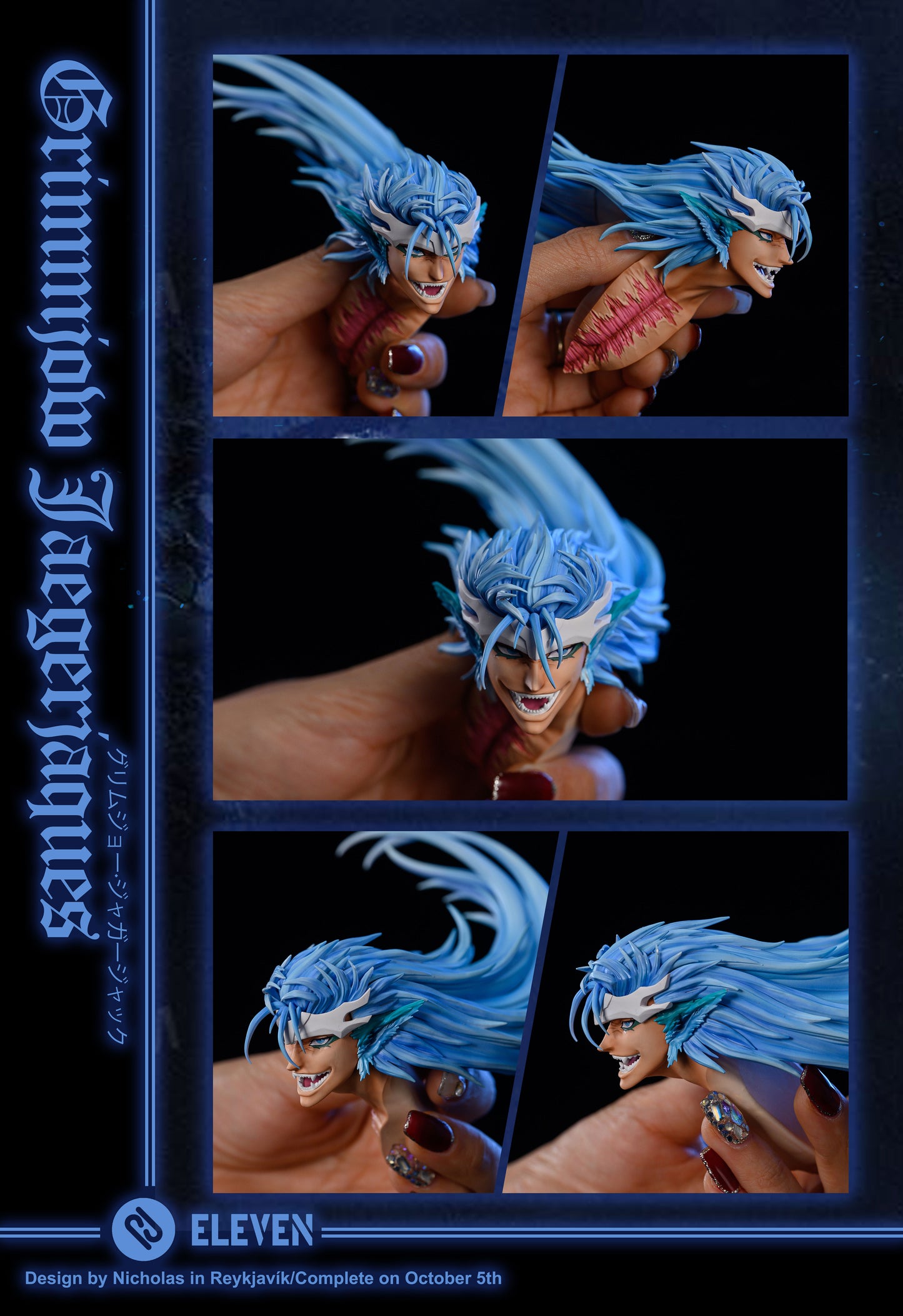 ELEVEN STUDIO – BLEACH: ESPADA RESURRECTION SERIES NO 3. GRIMMJOW JAEGERJAQUEZ [IN STOCK]