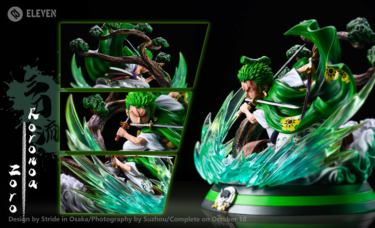 ELEVEN STUDIO – ONE PIECE: WANO COUNTRY WCF SERIES - RORONOA ZORO [SOLD OUT]