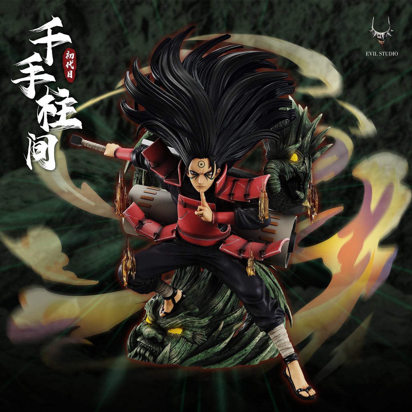 EVIL STUDIO – NARUTO: HOKAGE SERIES 2. THE FIRST HOKAGE, HASHIRAMA SENJU [PRE-ORDER]