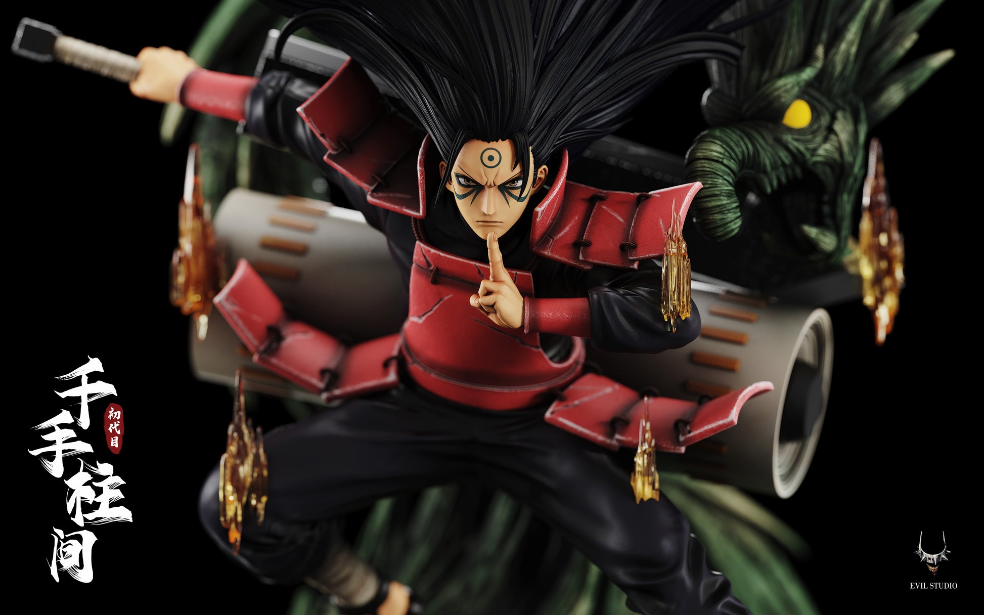 EVIL STUDIO – NARUTO: HOKAGE SERIES 2. THE FIRST HOKAGE, HASHIRAMA SEN – FF  COLLECTIBLES