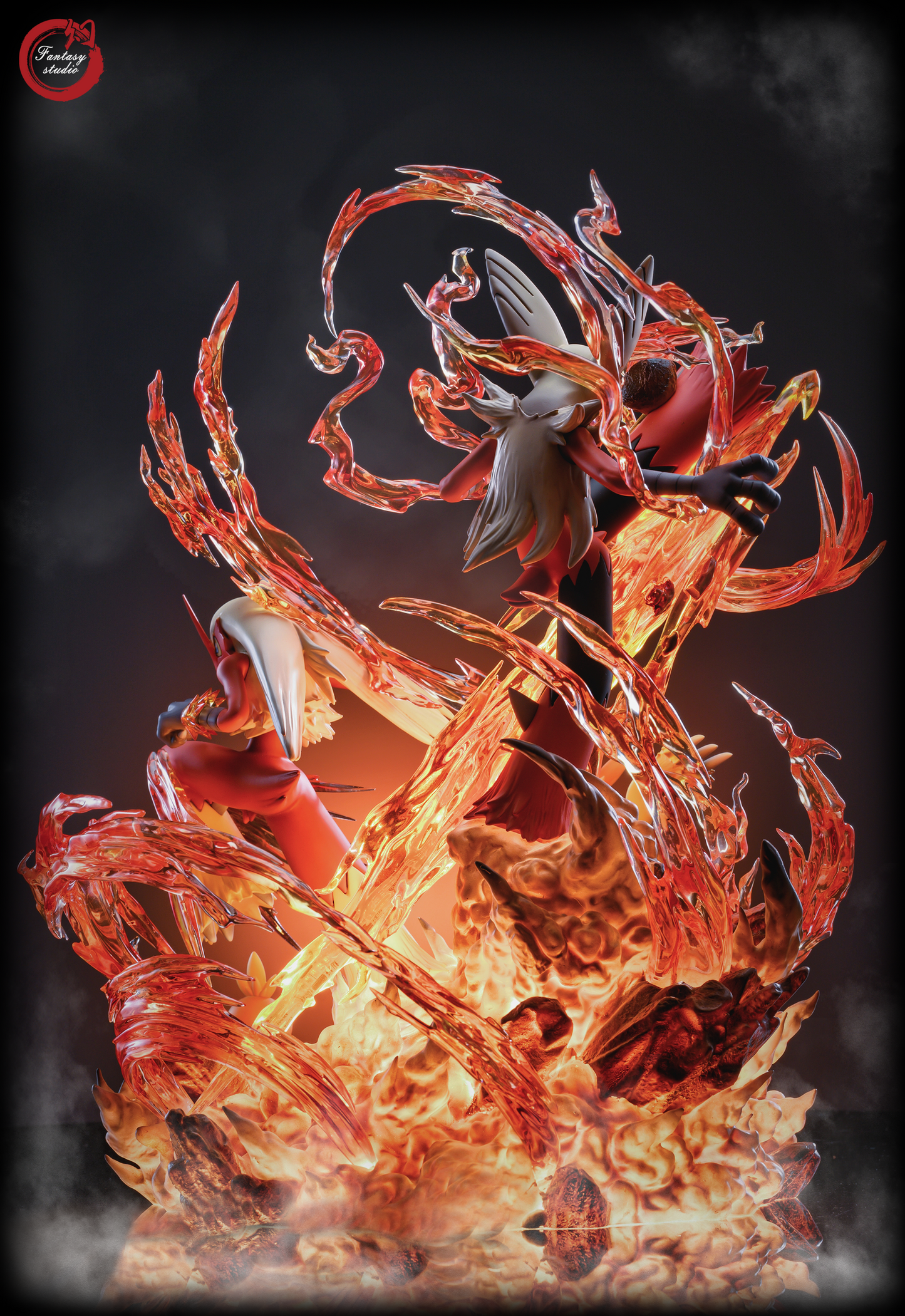 FANTASY STUDIO – POKEMON: GX EVOLUTION SERIES 8. BLAZIKEN FAMILY [SOLD OUT]