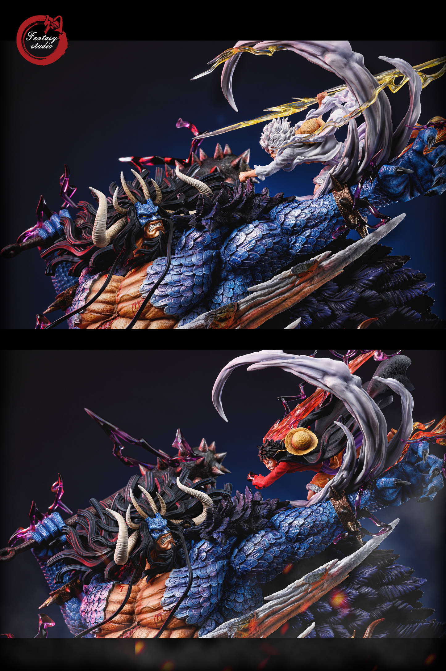 FANTASY STUDIO – ONE PIECE: LARGE STATUE SERIES 1. NIKA LUFFY VS KAIDO [SOLD OUT]