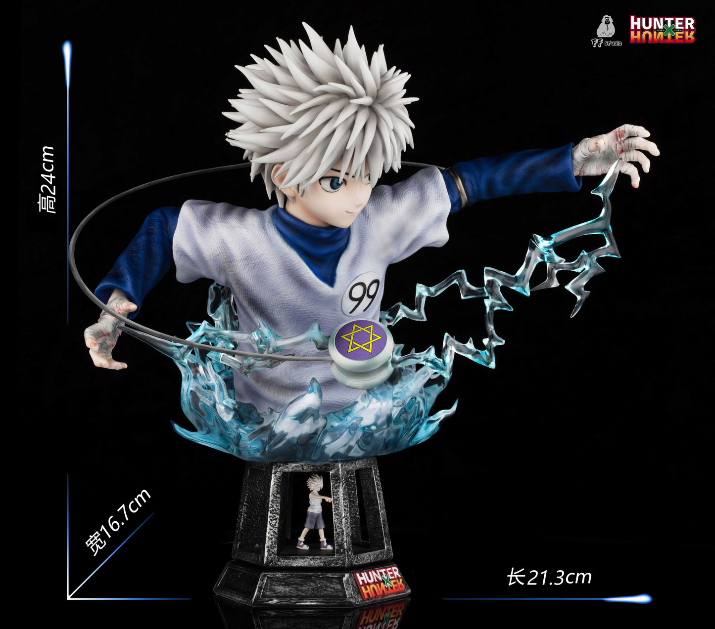 FF STUDIO – HUNTER x HUNTER: BUST SERIES 2. KILLUA [IN STOCK]