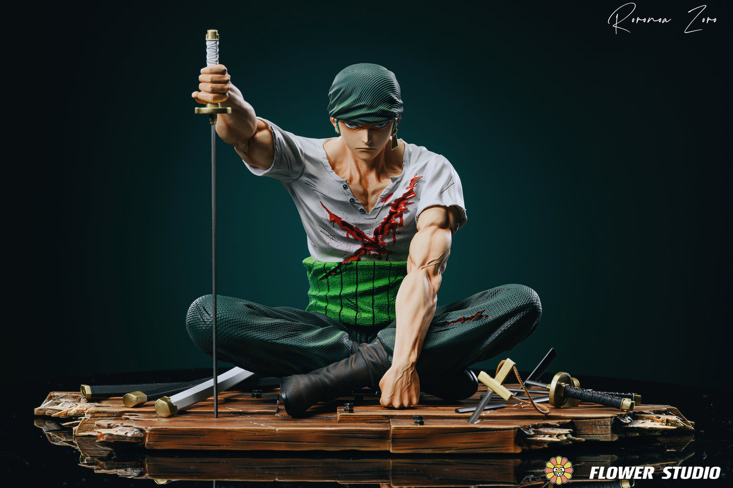 FLOWER STUDIO – ONE PIECE: RORONOA ZORO [PRE-ORDER]