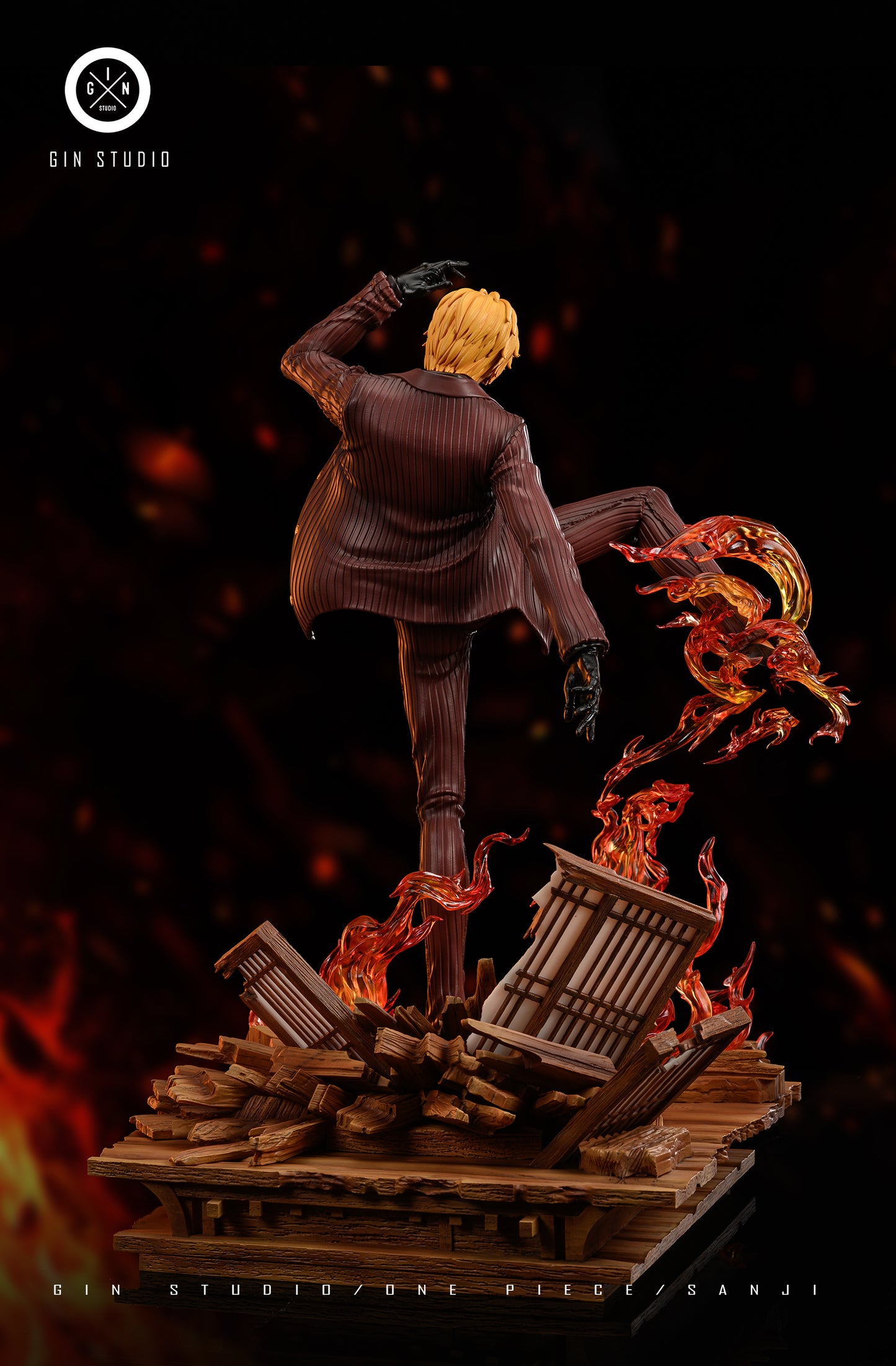 GIN STUDIO – ONE PIECE: NEW WORLD SERIES 2. BLACK LEG SANJI [PRE-ORDER]