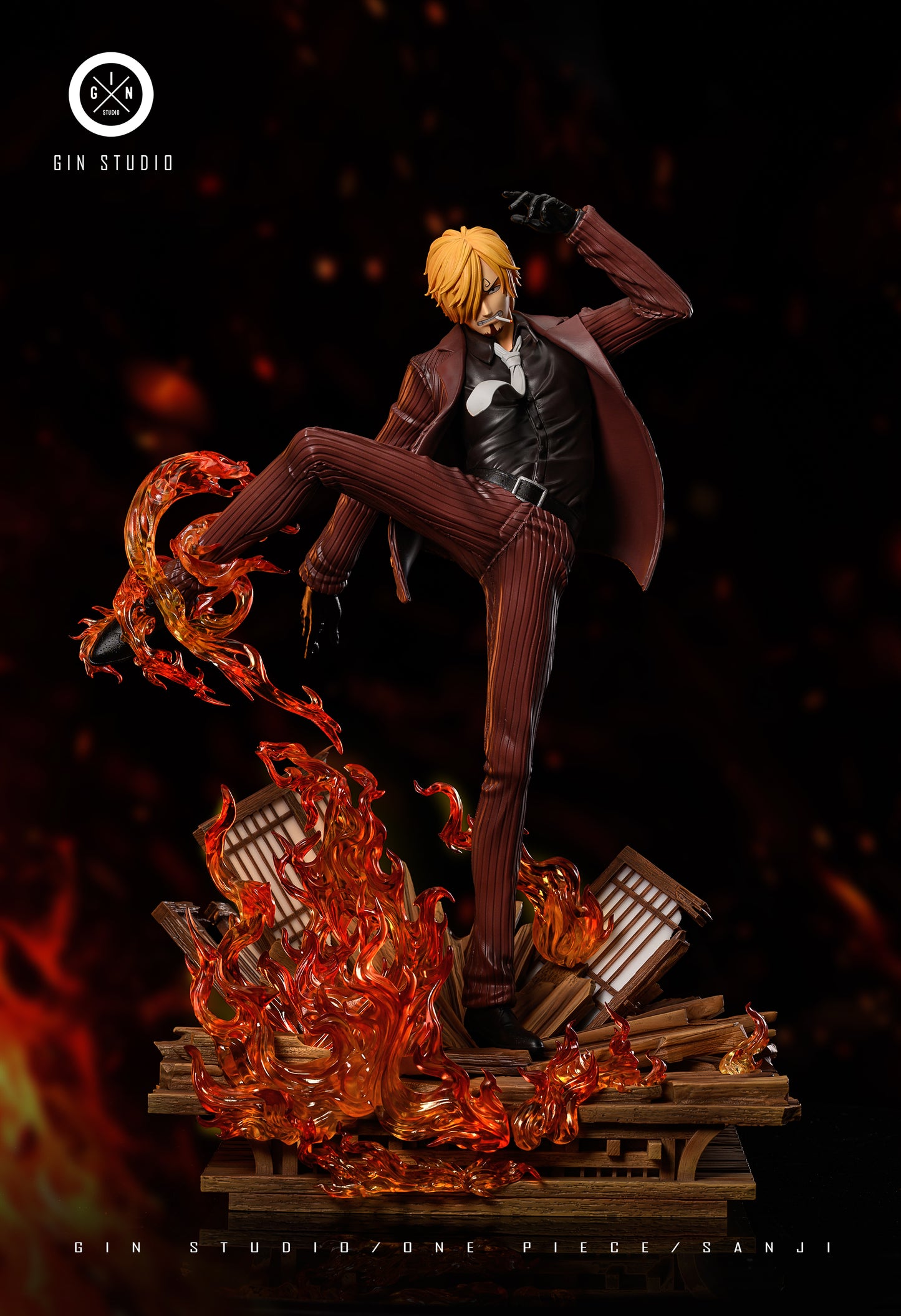 GIN STUDIO – ONE PIECE: NEW WORLD SERIES 2. BLACK LEG SANJI [PRE-ORDER]