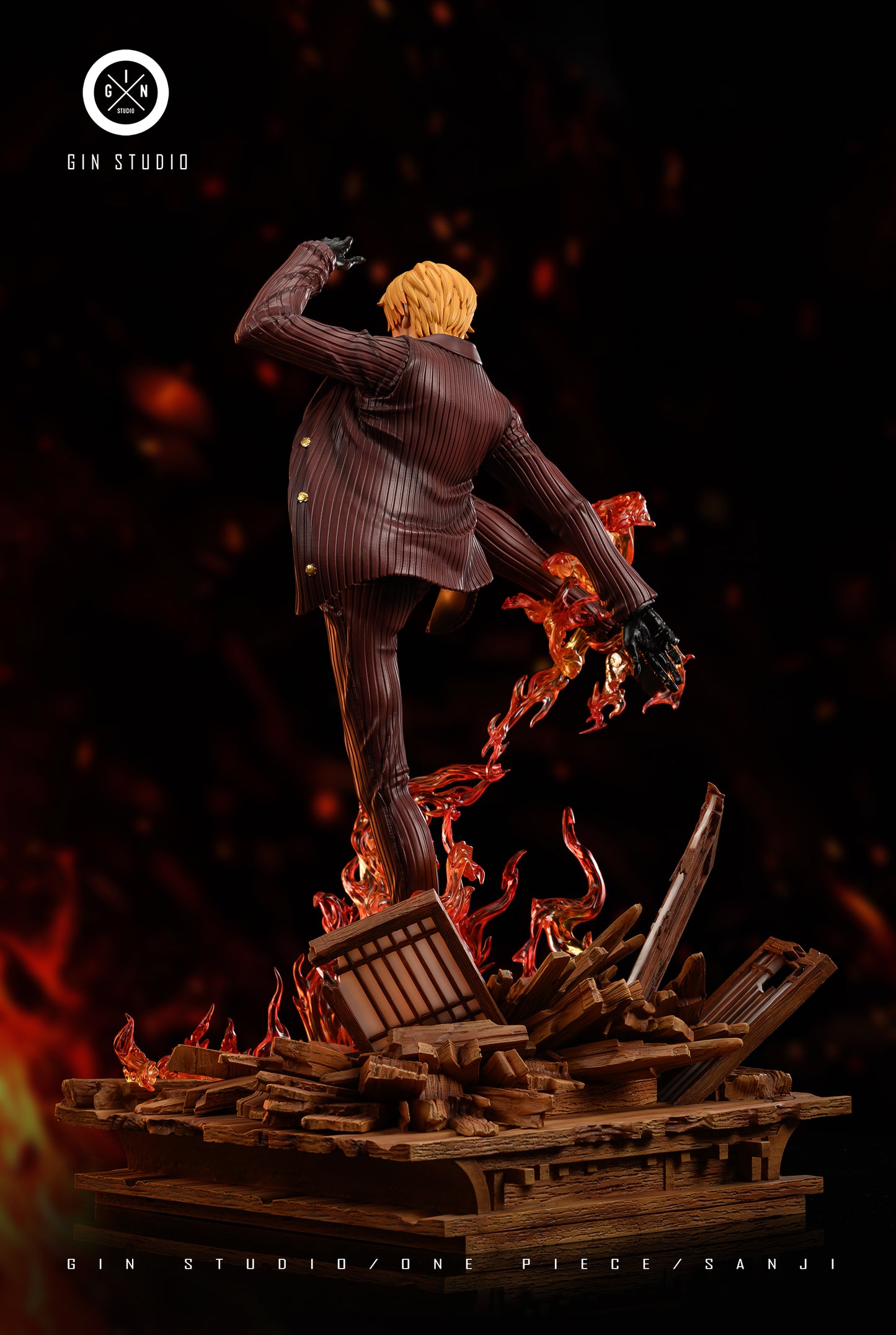 GIN STUDIO – ONE PIECE: NEW WORLD SERIES 2. BLACK LEG SANJI [PRE-ORDER]