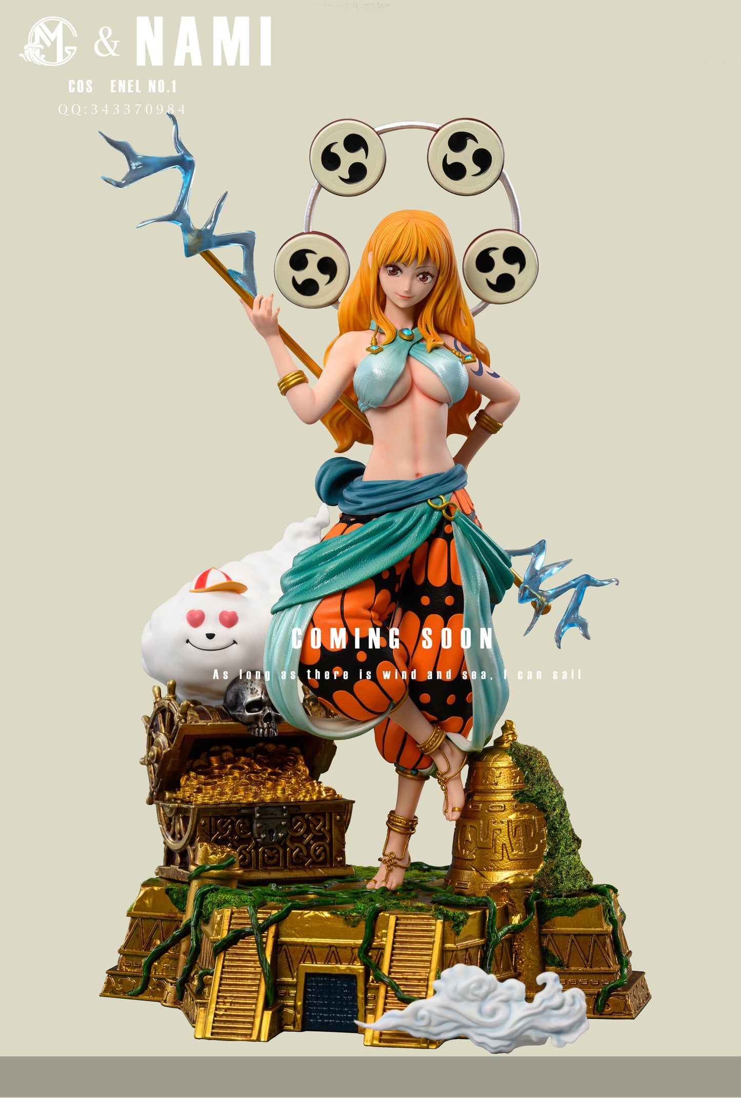 GM STUDIO – ONE PIECE: COSPLAY SERIES 1. ENEL COSPLAY NAMI (18+) [IN STOCK]