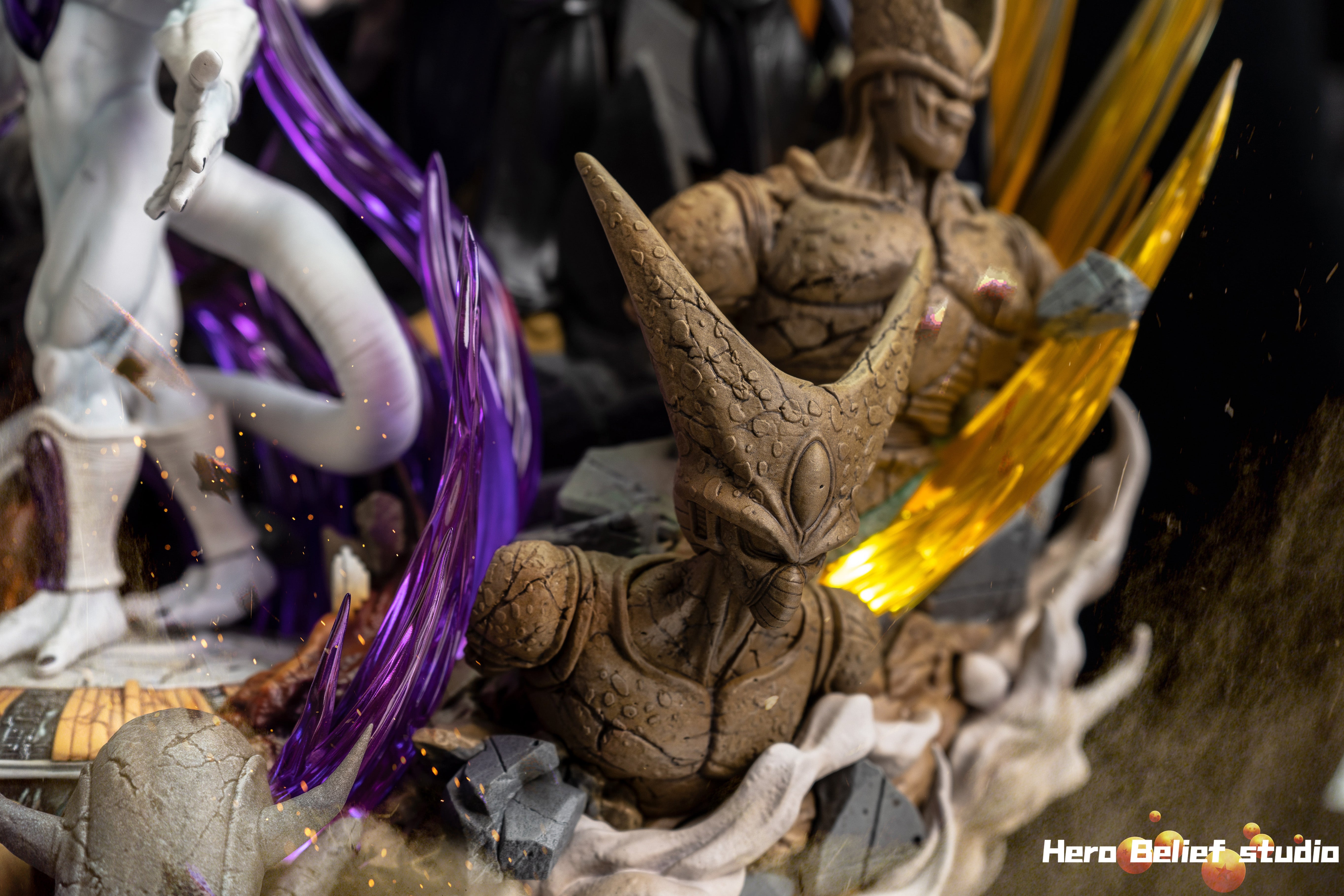 HERO BELIEF STUDIO – DRAGON BALL Z: THE THREE DBZ VILLAINS [SOLD