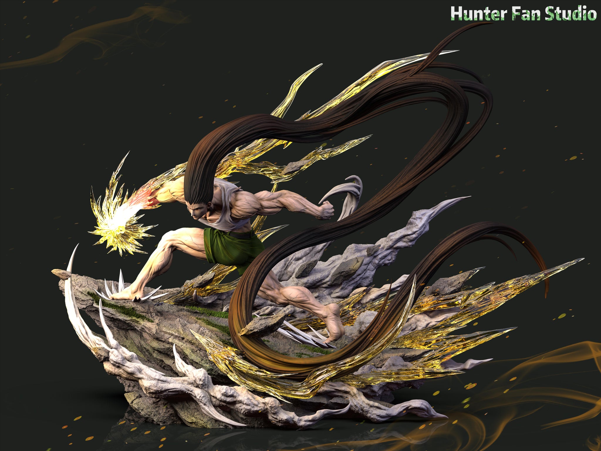 HUNTER FAN STUDIO HUNTER x HUNTER BATTLE SERIES 2. GON VS NEFERPITO