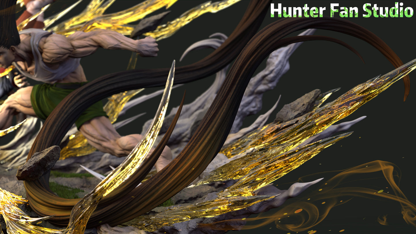 HUNTER FAN STUDIO – HUNTER x HUNTER: BATTLE SERIES 2. GON VS NEFERPITOU [SOLD OUT]