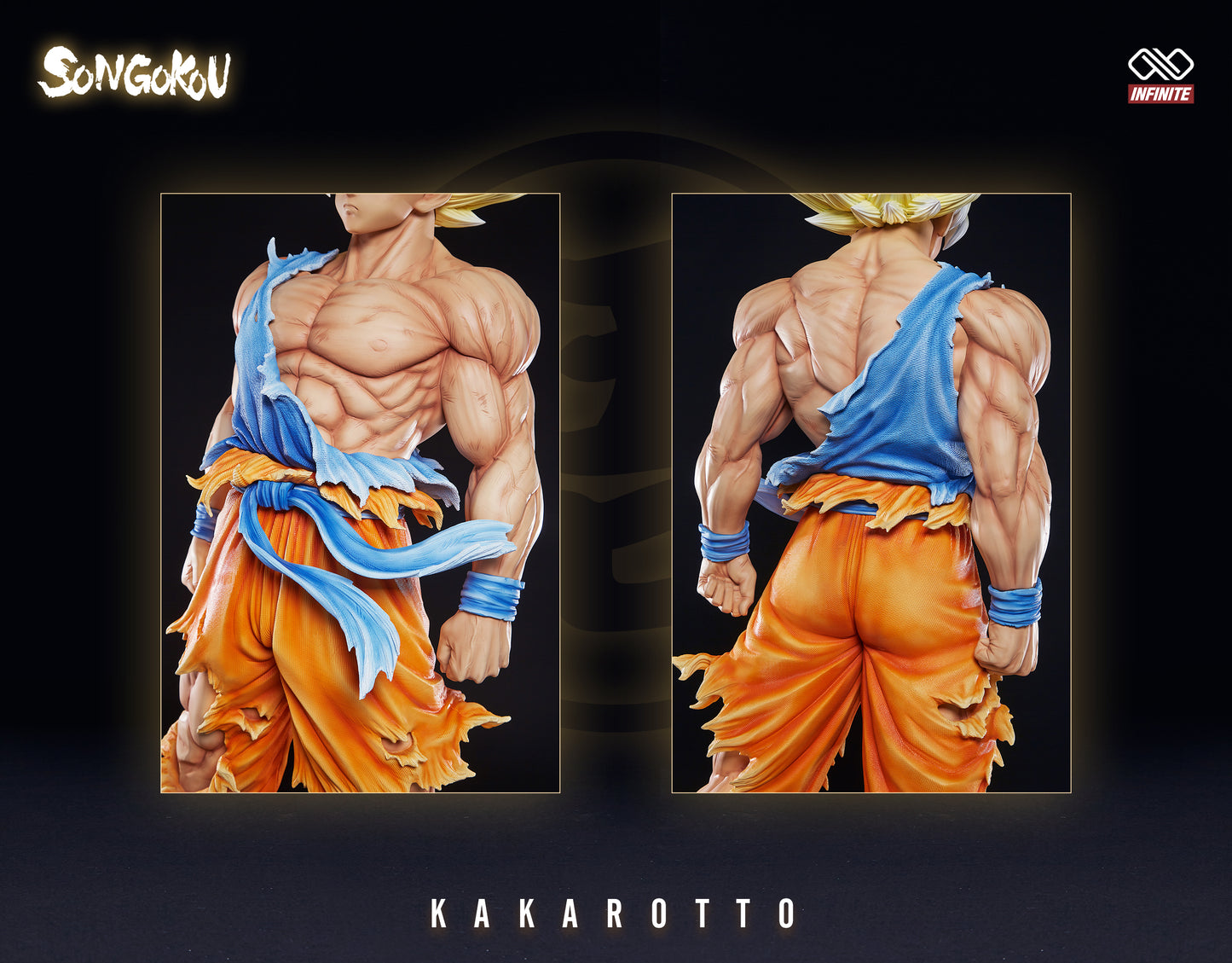 INFINITE STUDIO – DRAGON BALL Z: SUPER SAIYAN GOKU 1/1 [PRE-ORDER]