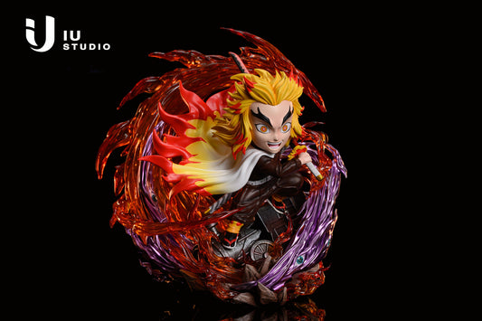 IU STUDIO – DEMON SLAYER: SD HASHIRA SERIES - FLAME HASHIRA KYOJURO RENGOKU [IN STOCK]