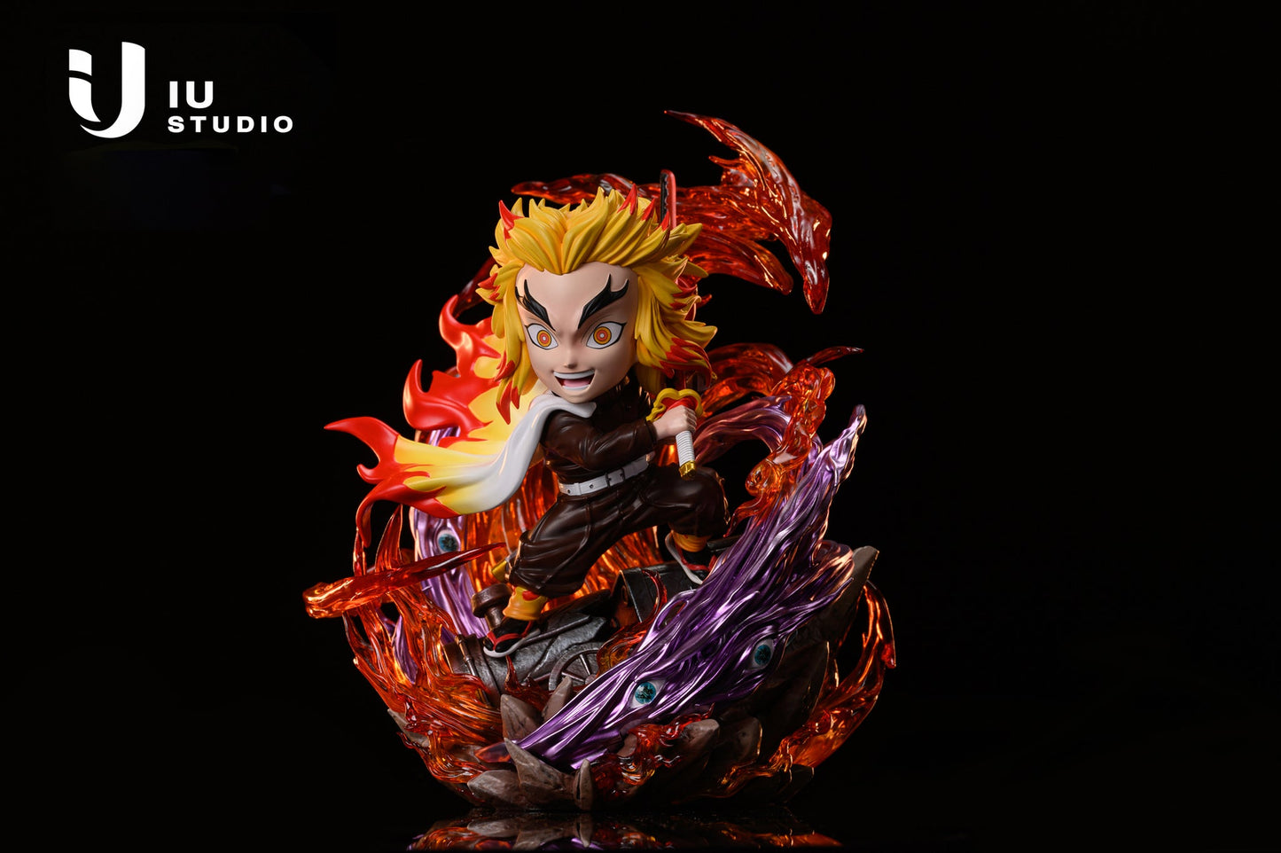 IU STUDIO – DEMON SLAYER: SD HASHIRA SERIES - FLAME HASHIRA KYOJURO RENGOKU [SOLD OUT]