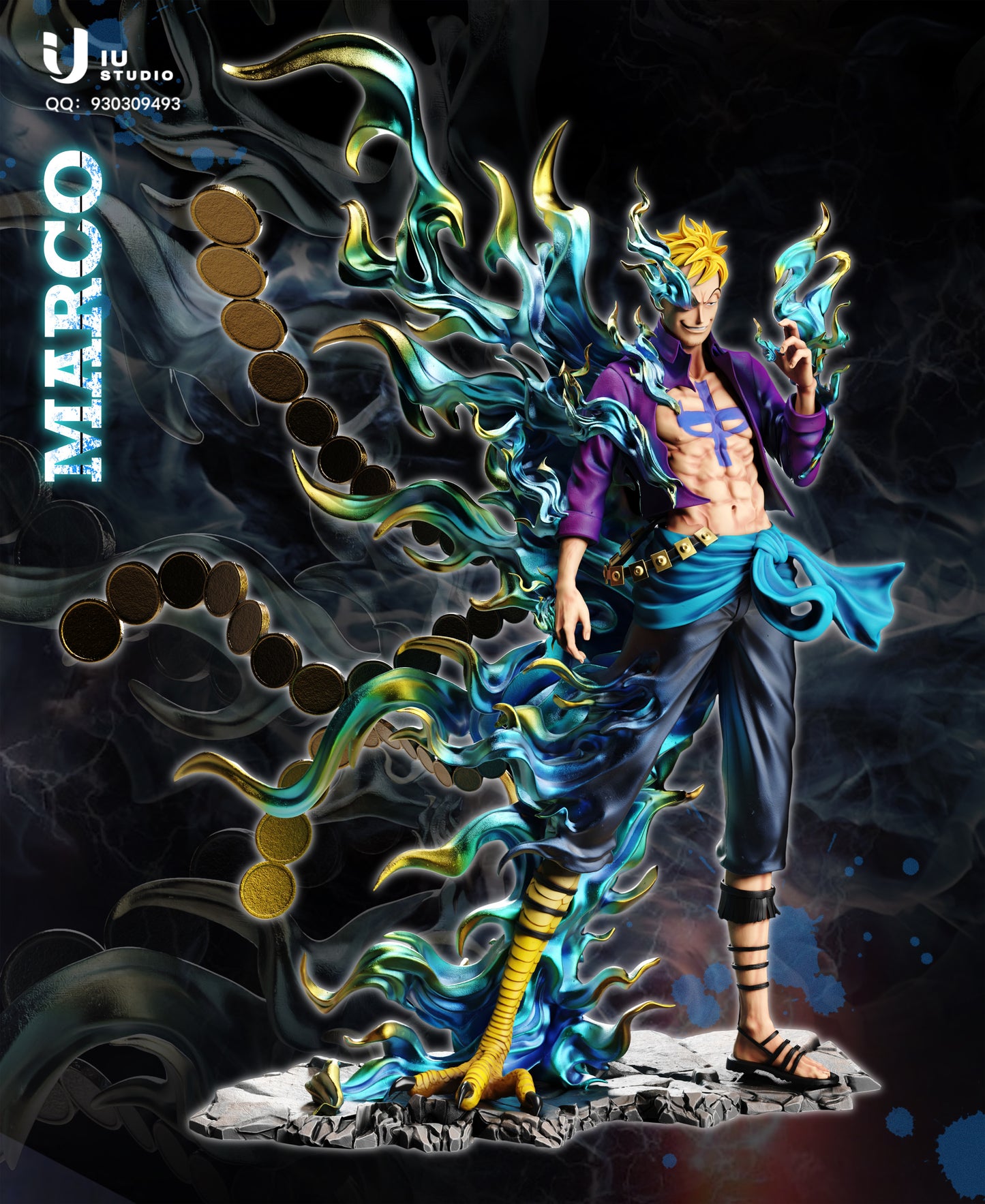 IU STUDIO – ONE PIECE: POP MAX MARCO THE PHOENIX [SOLD OUT]